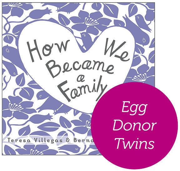 Egg Donor -Twins Hardcover Book